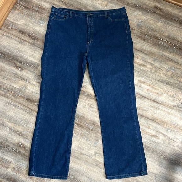 Kymaro Curve Control Jeans Women's Size 15 / 16 29 Inch Inseam Dark Wash - Picture 13 of 15